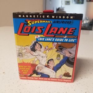 SUPERMAN'S GIRLFRIEND LOIS LANE...IN "LOIS LANE'S GUIDE TO LIFE WITH 16 Magnets